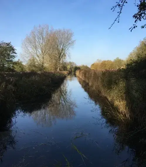 Aquaclear carrying out waterway management work